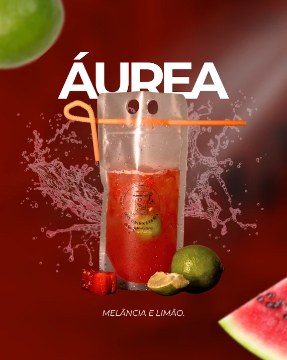 Drink Áurea da Íris Drinketeria